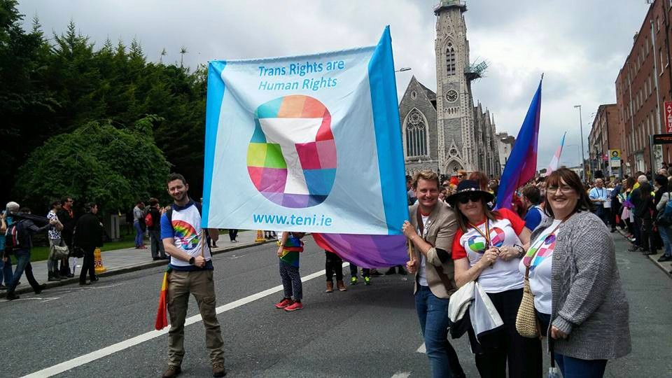 Limerick Pride Trans Grand Marshal Broden Giambrone