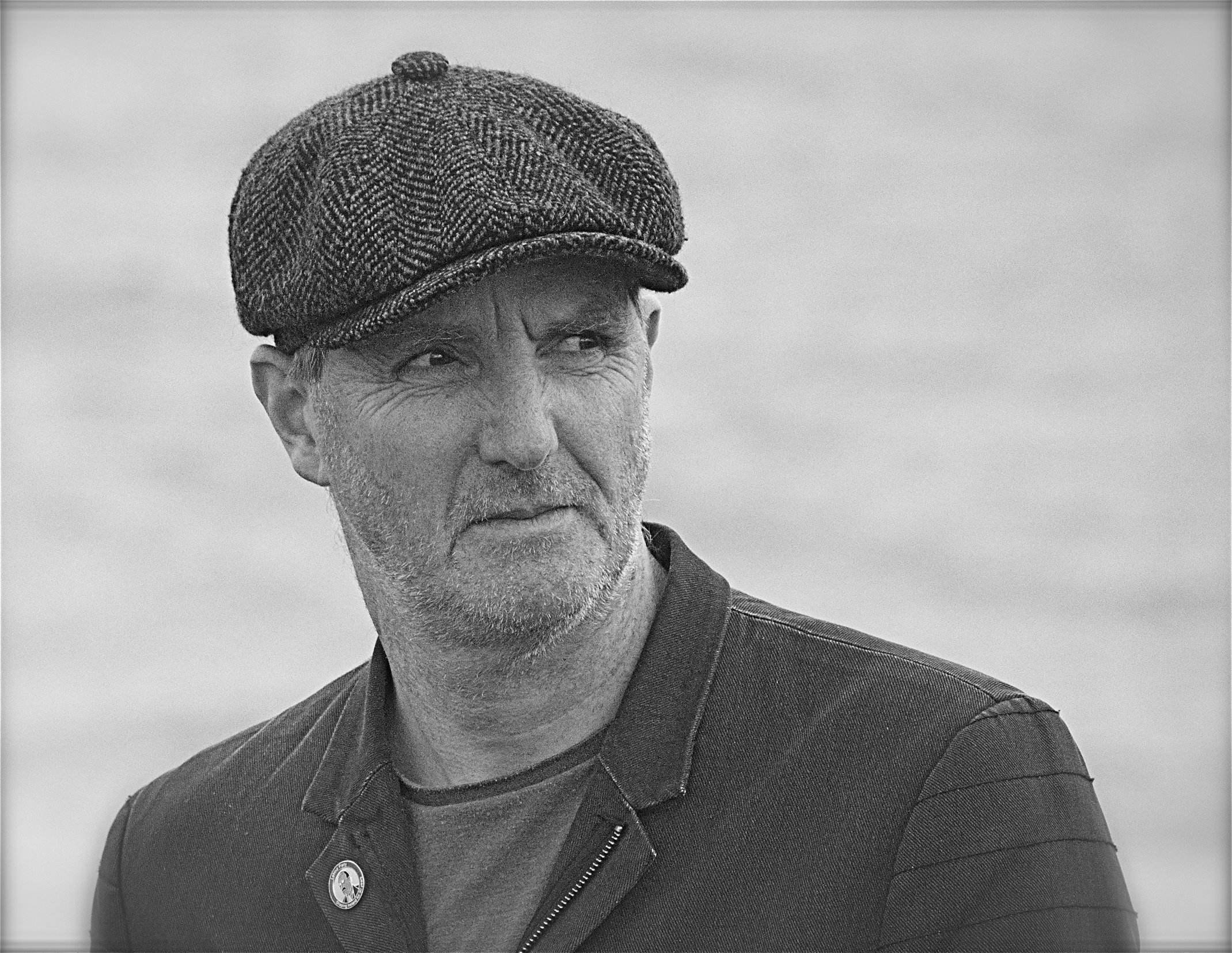 Belltable team with Limerick playwright Mike Finn. Picture courtesy of Mike Finn.