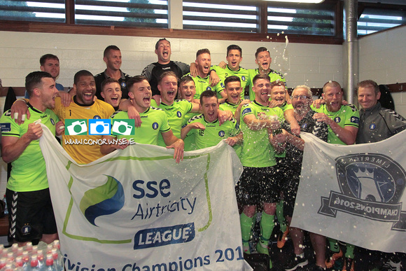 Conor Wyse Photography.Mayor congratulates Limerick FC division title win