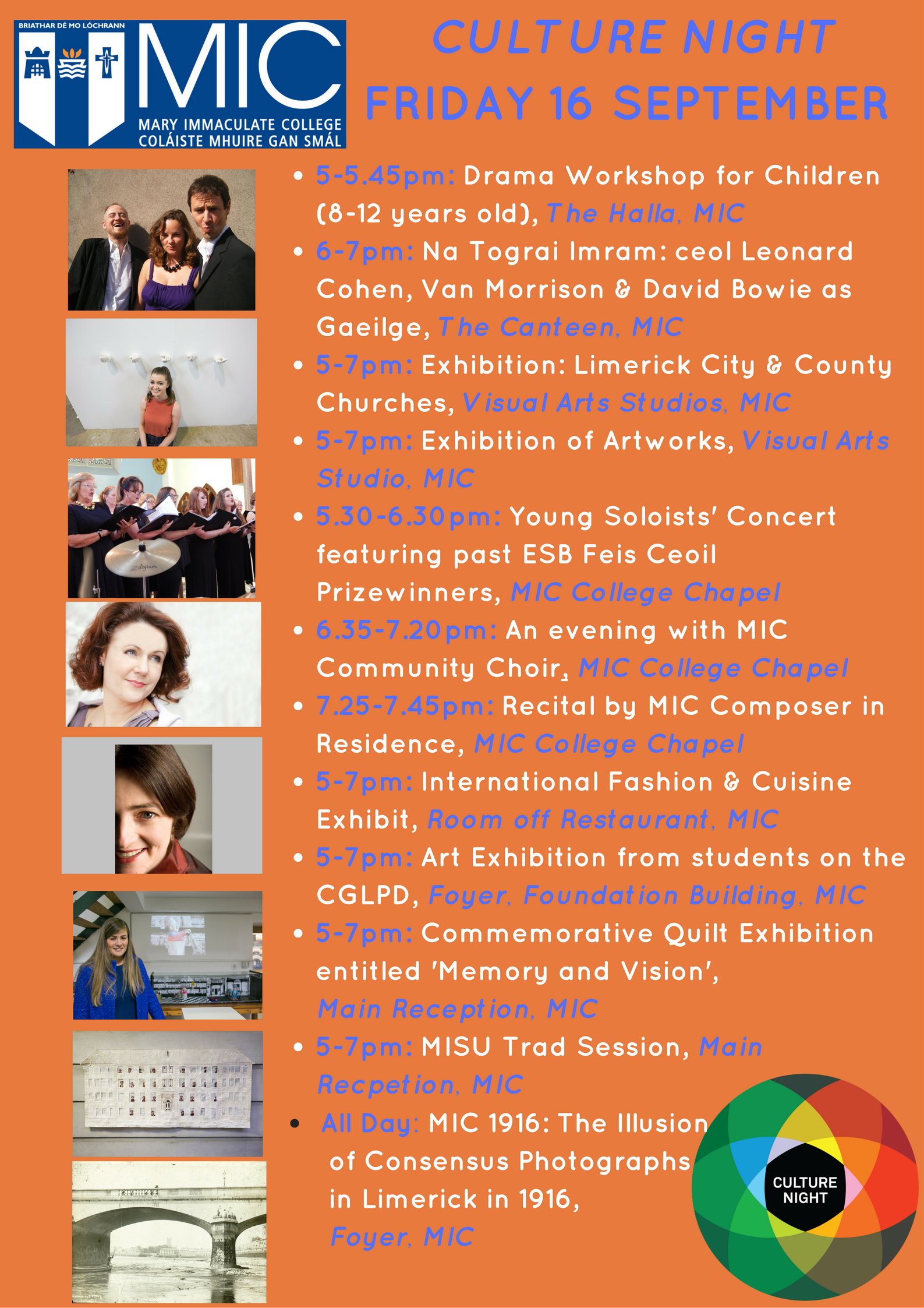 Mary Immaculate College Culture Night 2016