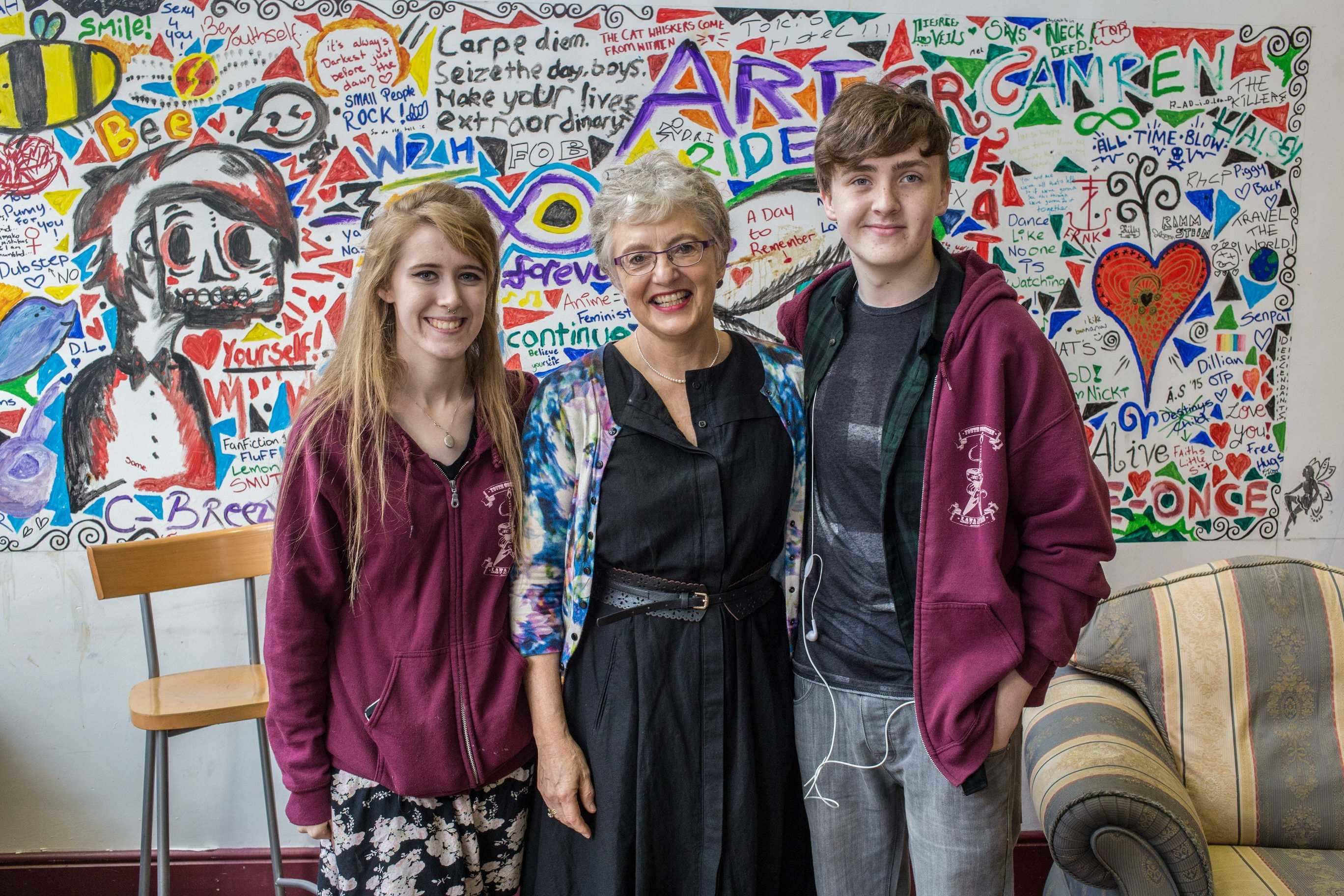 Early Years Leadership Minister Katherine Zappone visits Limerick Youth Service