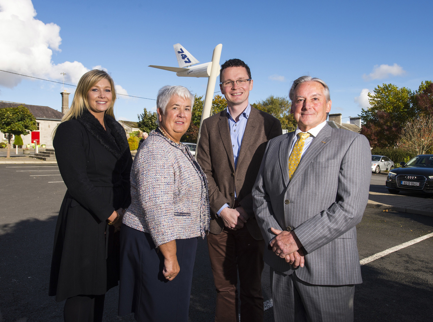 Foynes 100 years Boeing sculpture