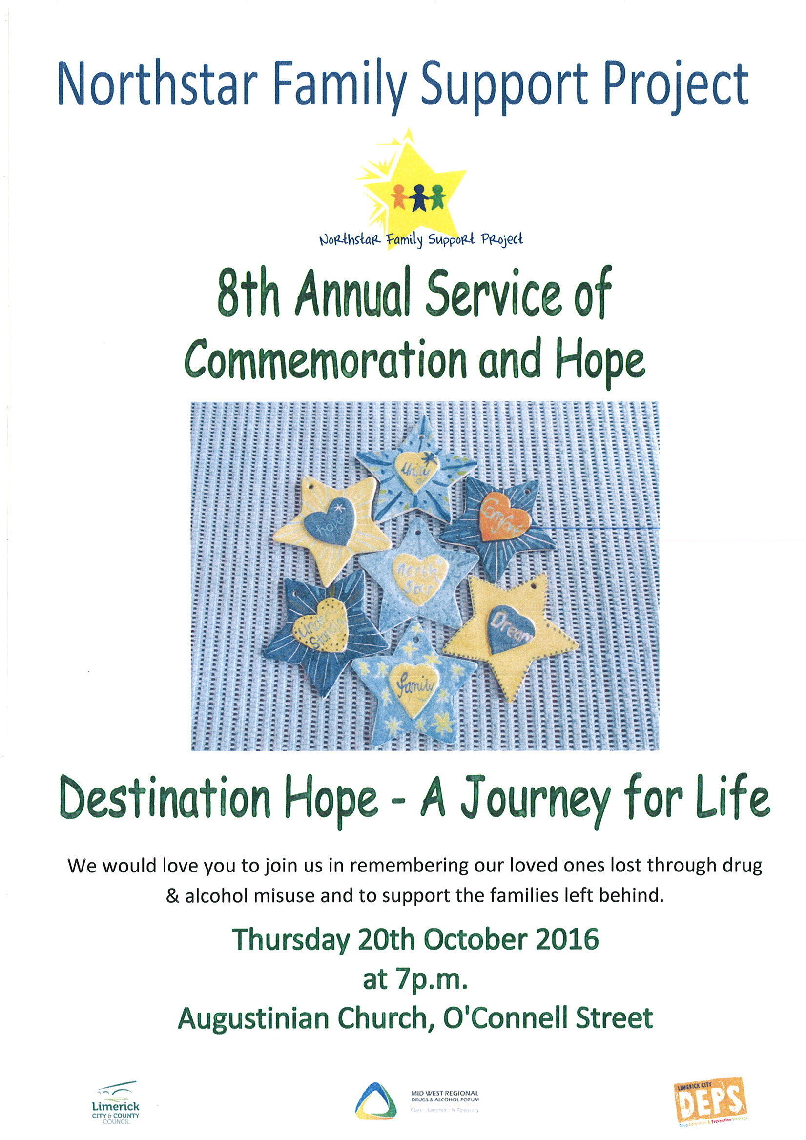 Northstar Family Support Project Annual commemoration of hope