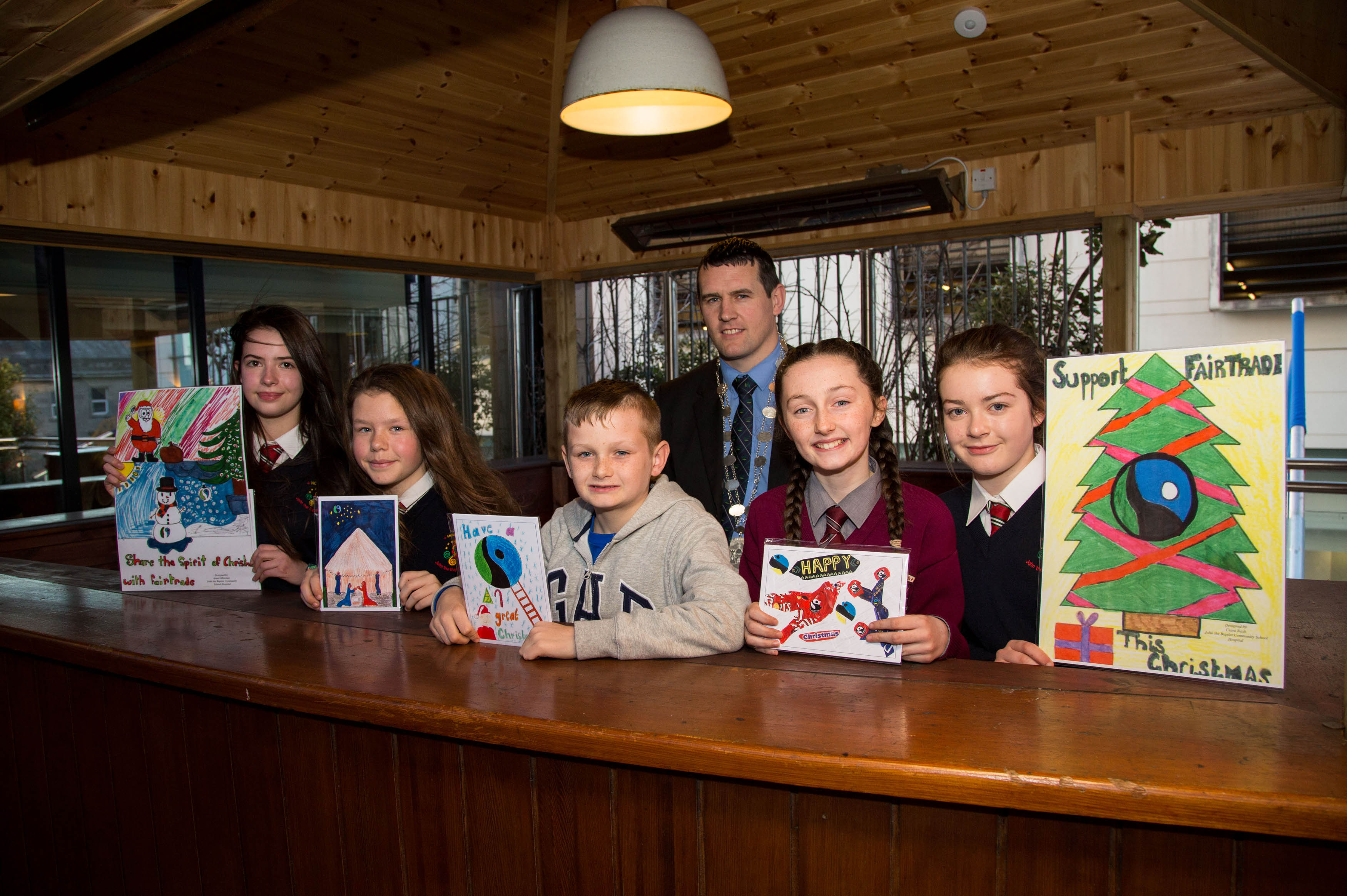 Limerick City Fairtrade Christmas Card Competition 2016