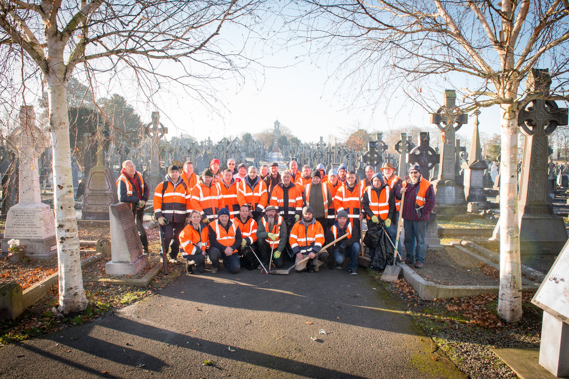 Limerick Civic Trust Mass Cemetery clean up