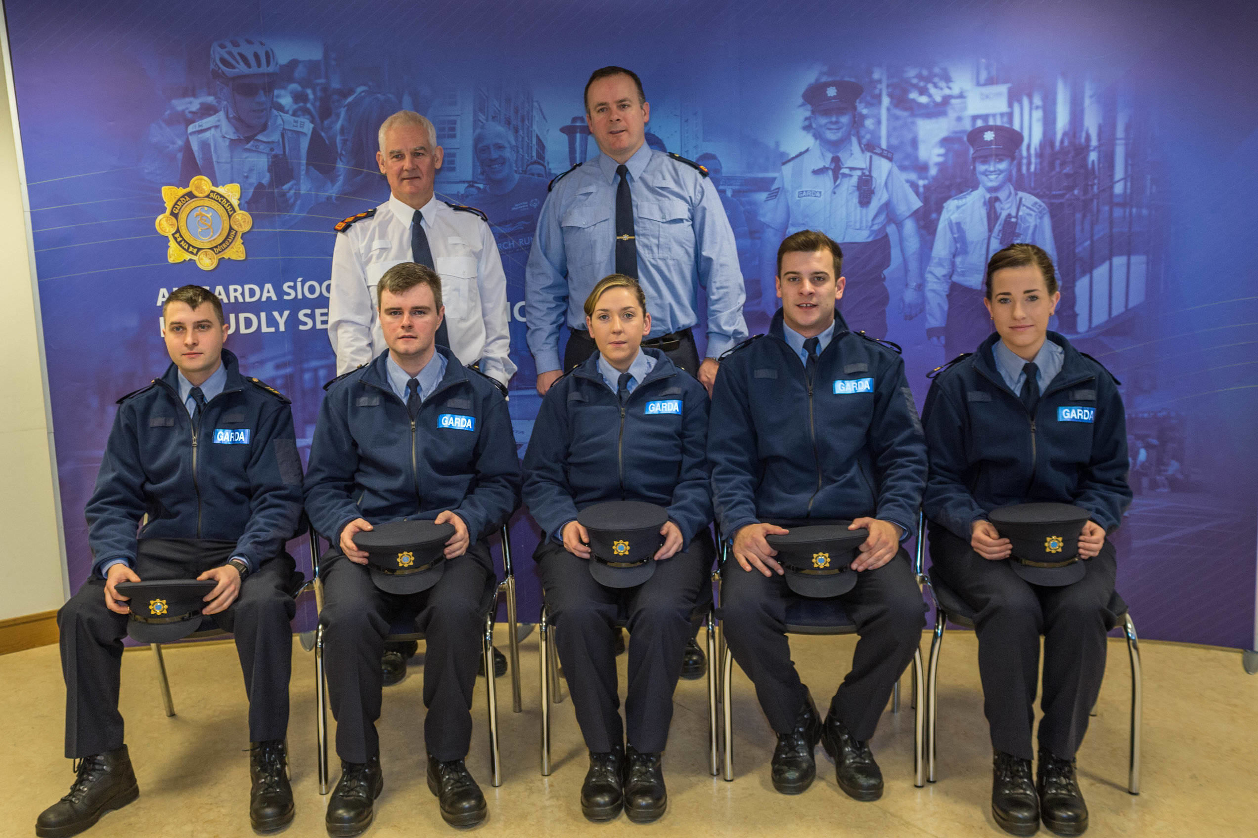 Limerick City welcomes eleven Probationer Garda at Henry Street Station