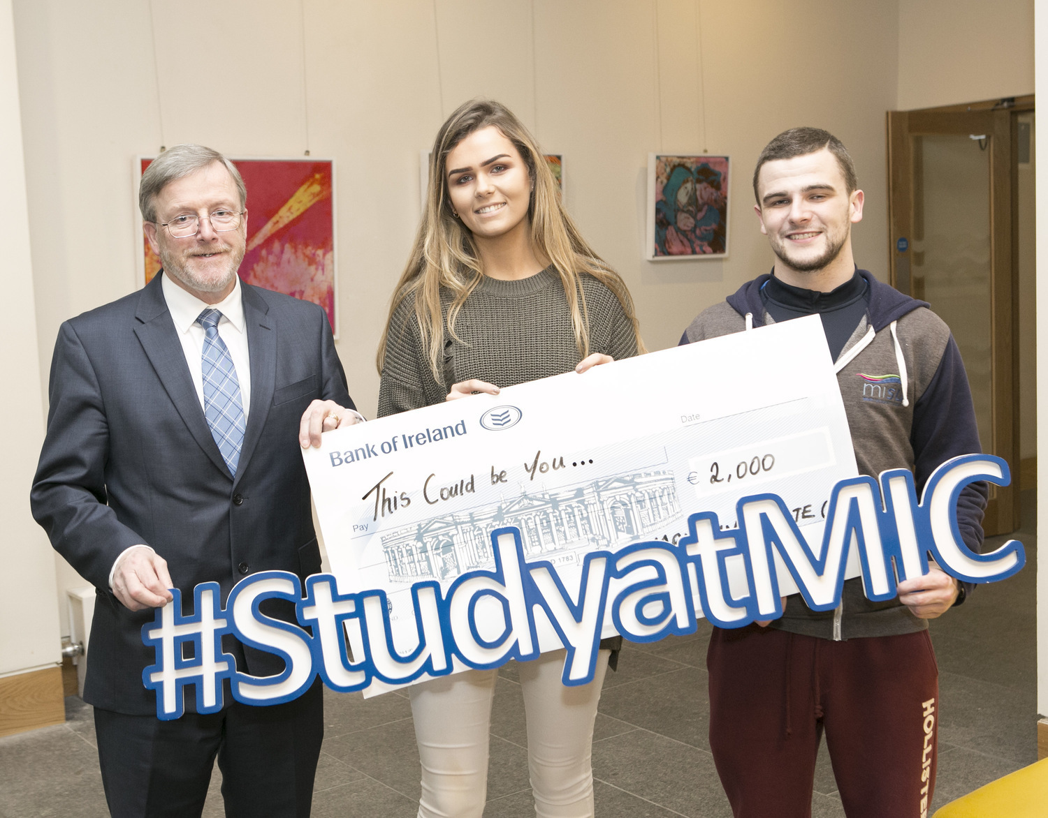 Mary Immaculate College 100,000 Euro scholarship