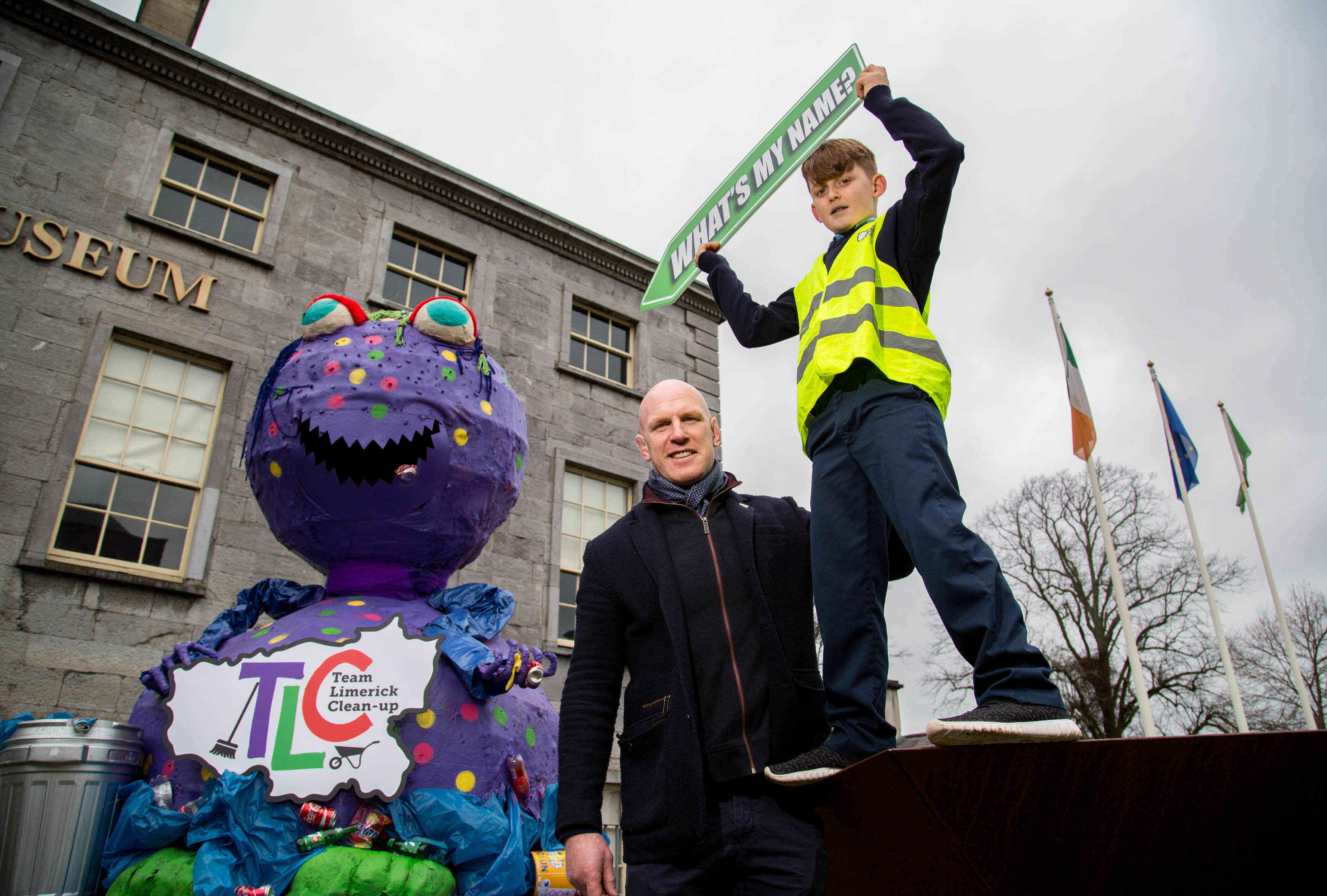 Paul O'Connell Launches Quest to Name TLC3 Mascot