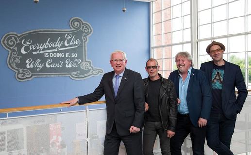 Cranberries Inspire Sign Art Installation