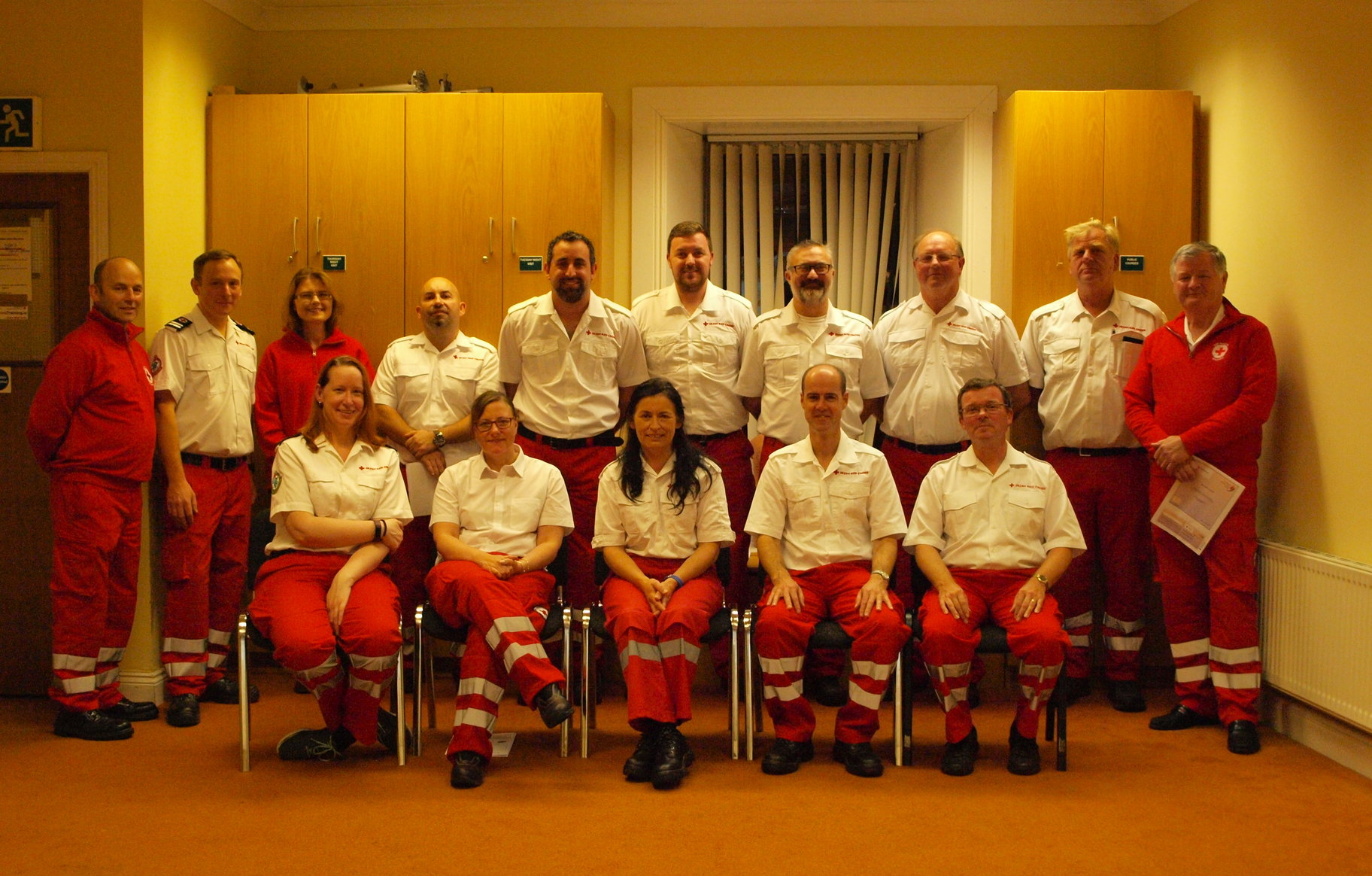 Irish Red Cross members awarded certificates