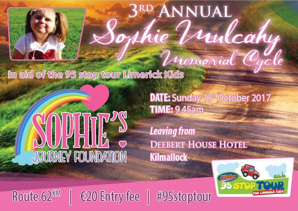 Third Annual Sophie Mulcahy Memorial Cycle