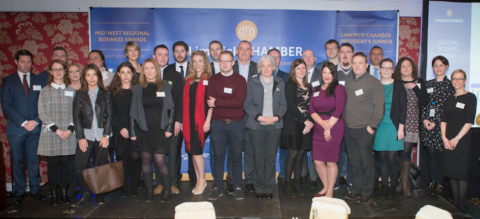 Limerick Chamber Regional Business Awards 2017 shortlist