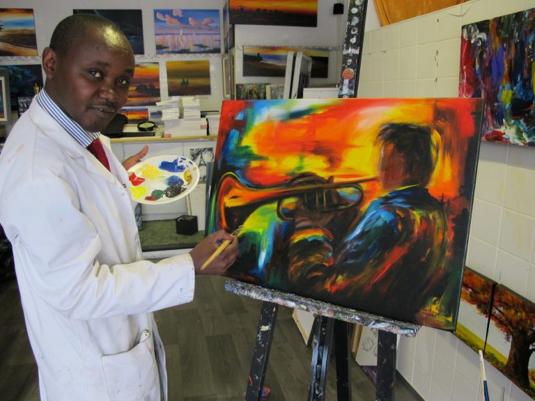 Jean Ryan Hakizimana exhibition Shades Of