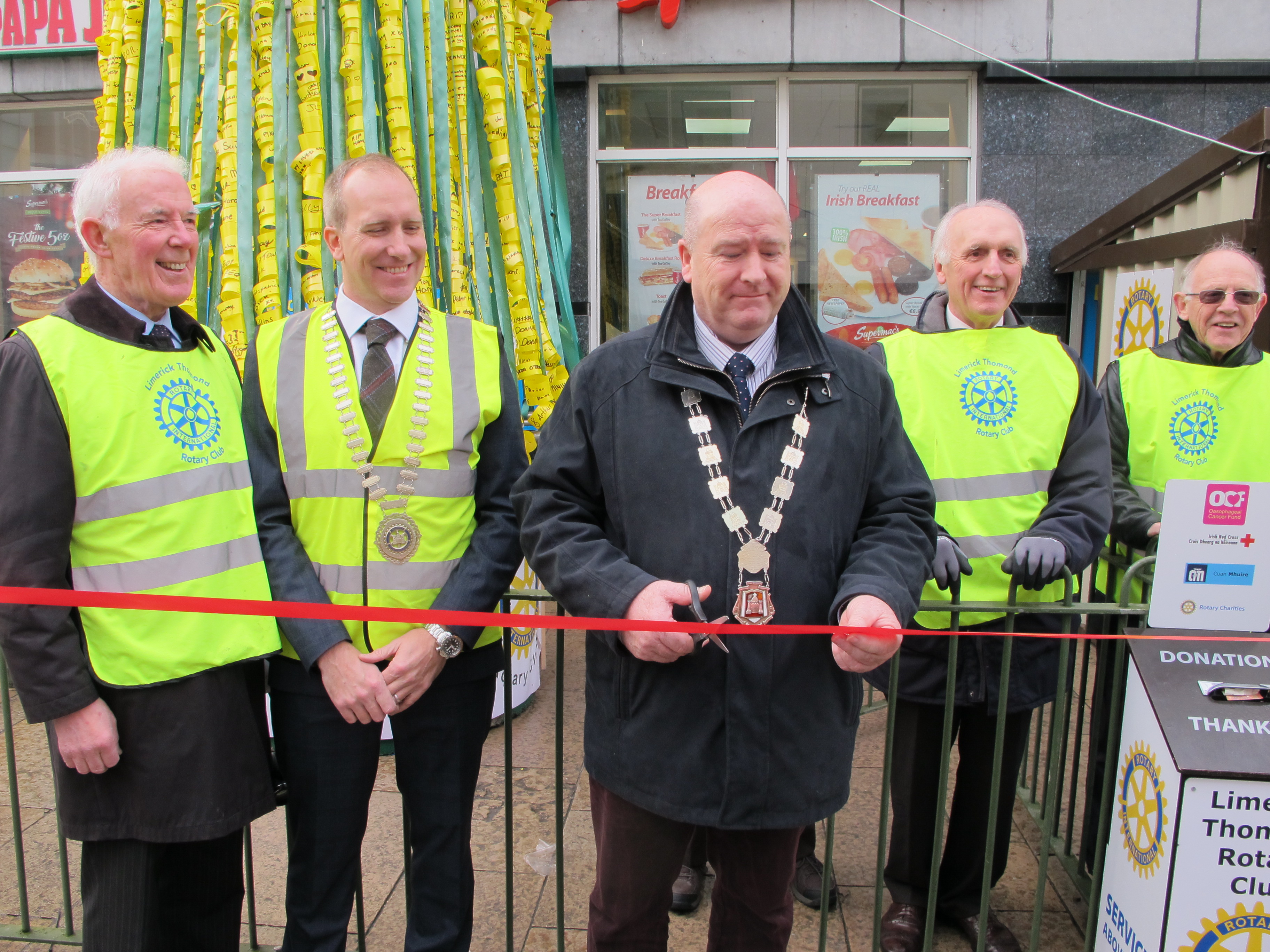 Limerick Thomond Rotary Club Annual Christmas Remembrance Tree