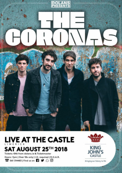 The Coronas to play at Live at the Docklands