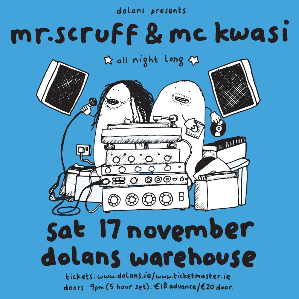 Manchester-based DJ Mr Scruff to play Dolans Warehouse in November