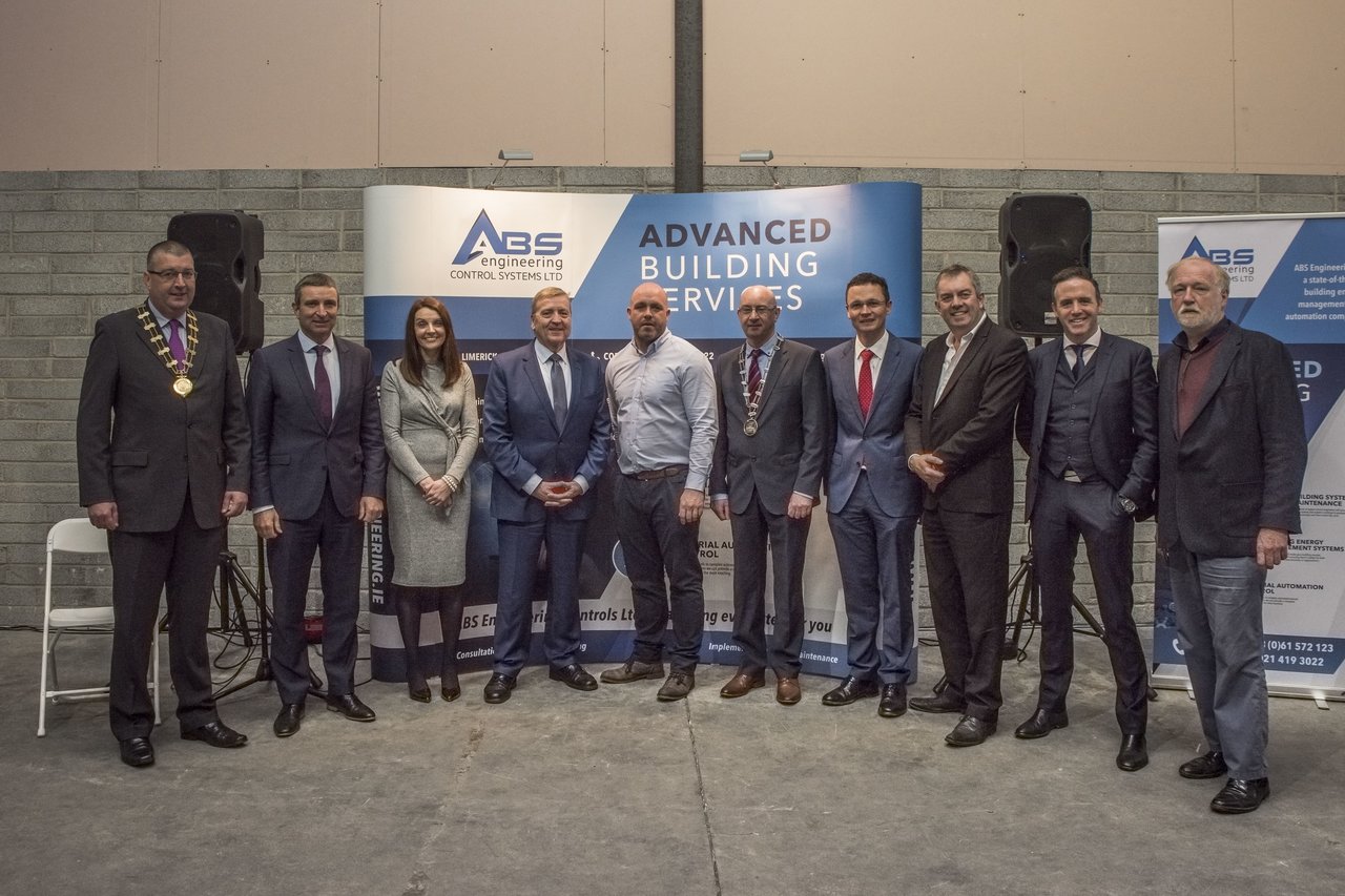 Minister Pat Breen Officially Opens ABS Engineering Control Systems Ltd
