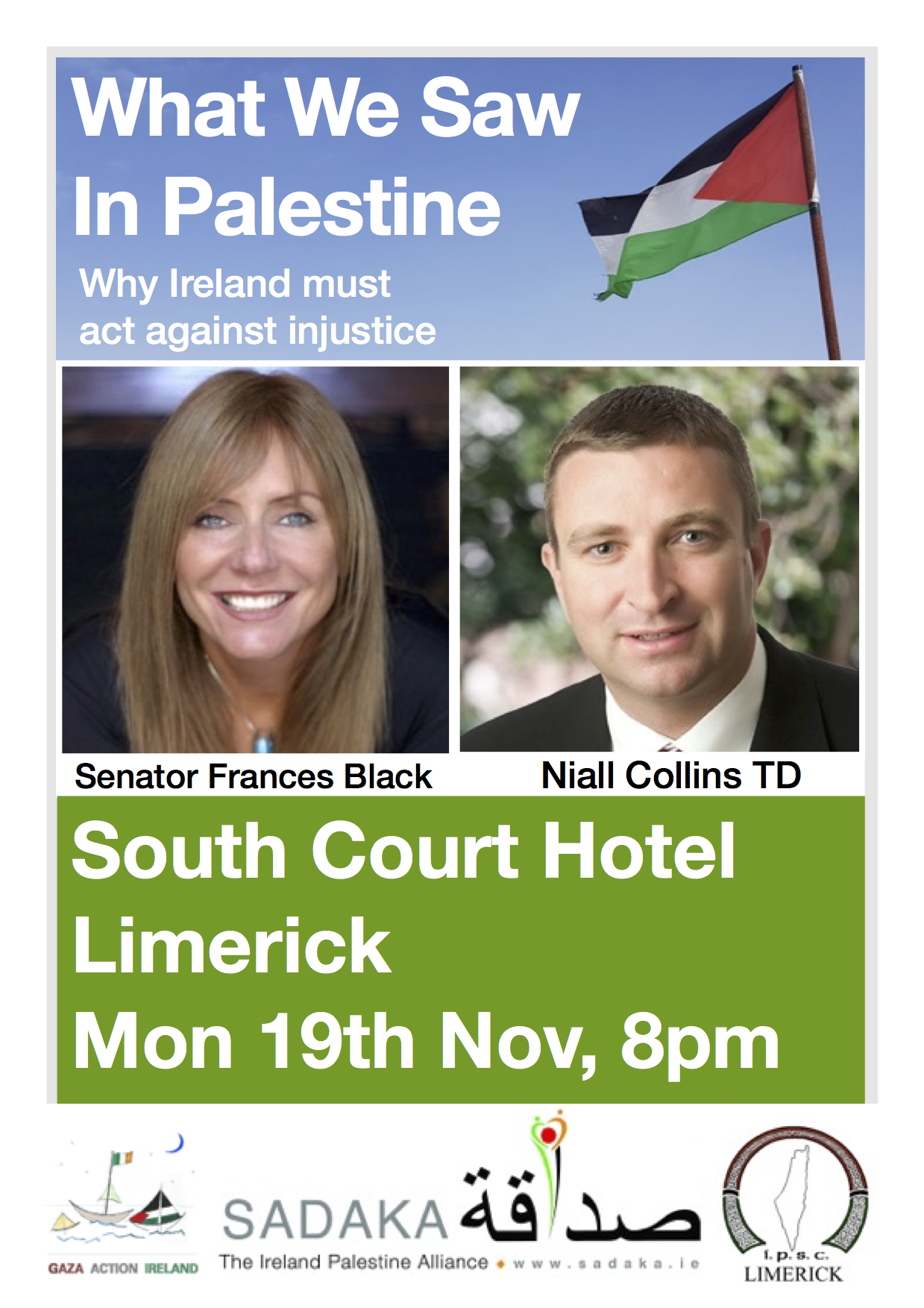 Limerick Public talk on Palestine