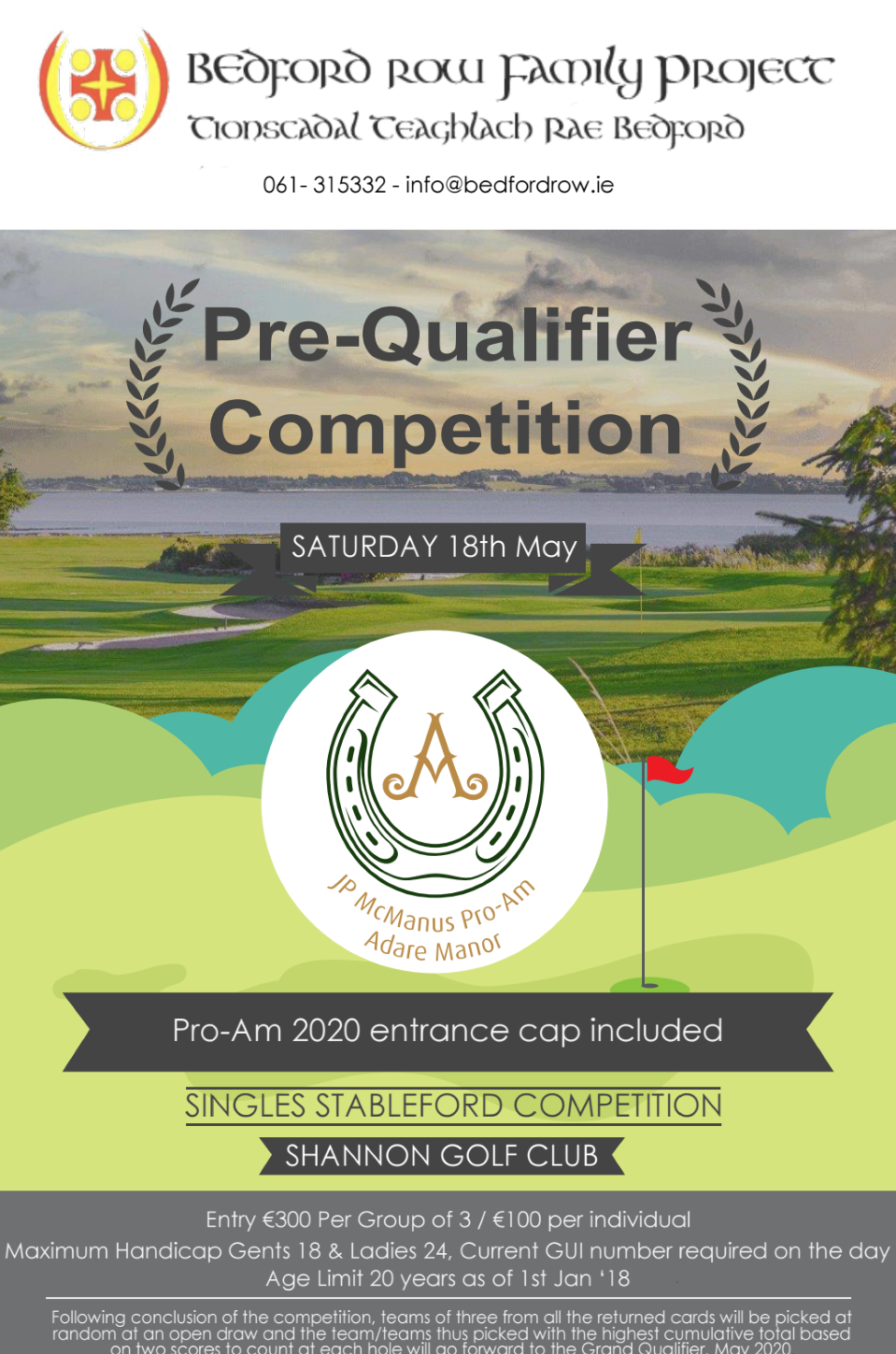 Pre-Qualifier Golf Competition