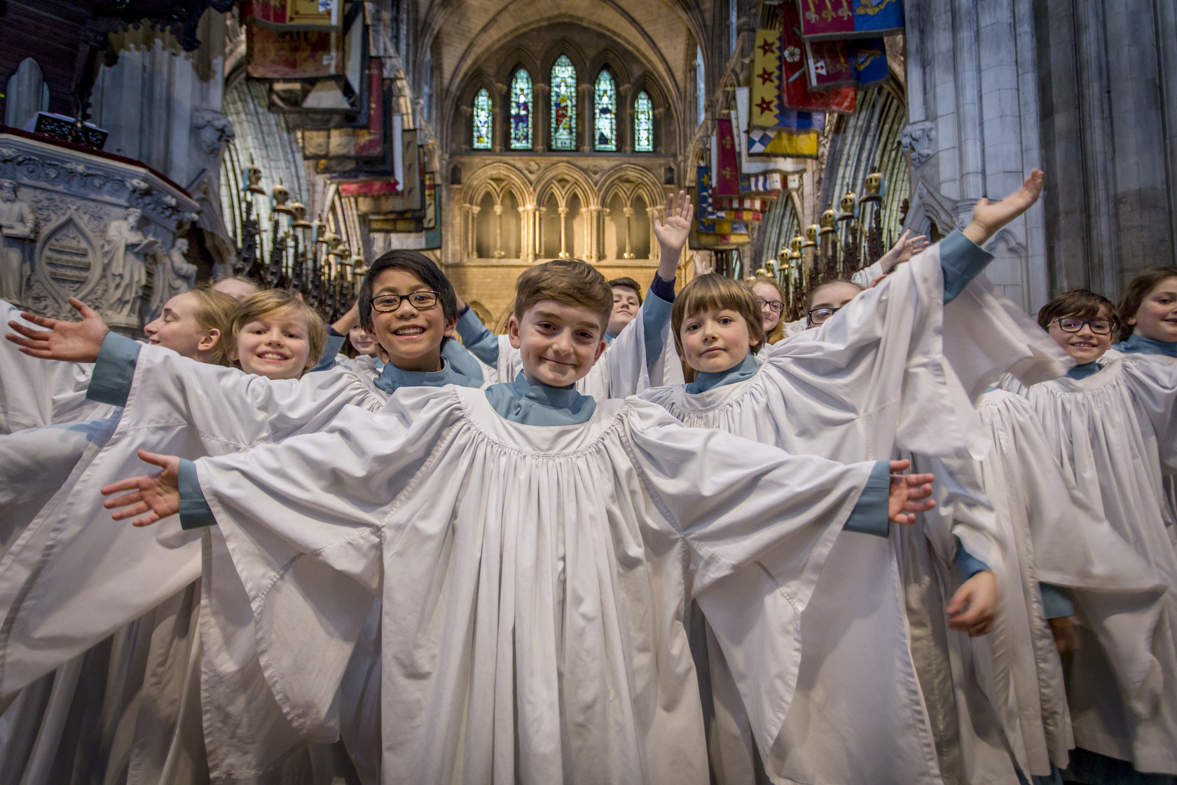 Choir of St. Patrick`s Cathedral Dublin