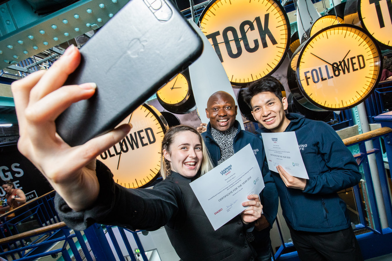 A number of refugees and asylum seekers are among the latest 25 graduates of Diageo Ireland’s Learning for Life programme who received their certificates in a special ceremony, held at the Guinness Storehouse today.