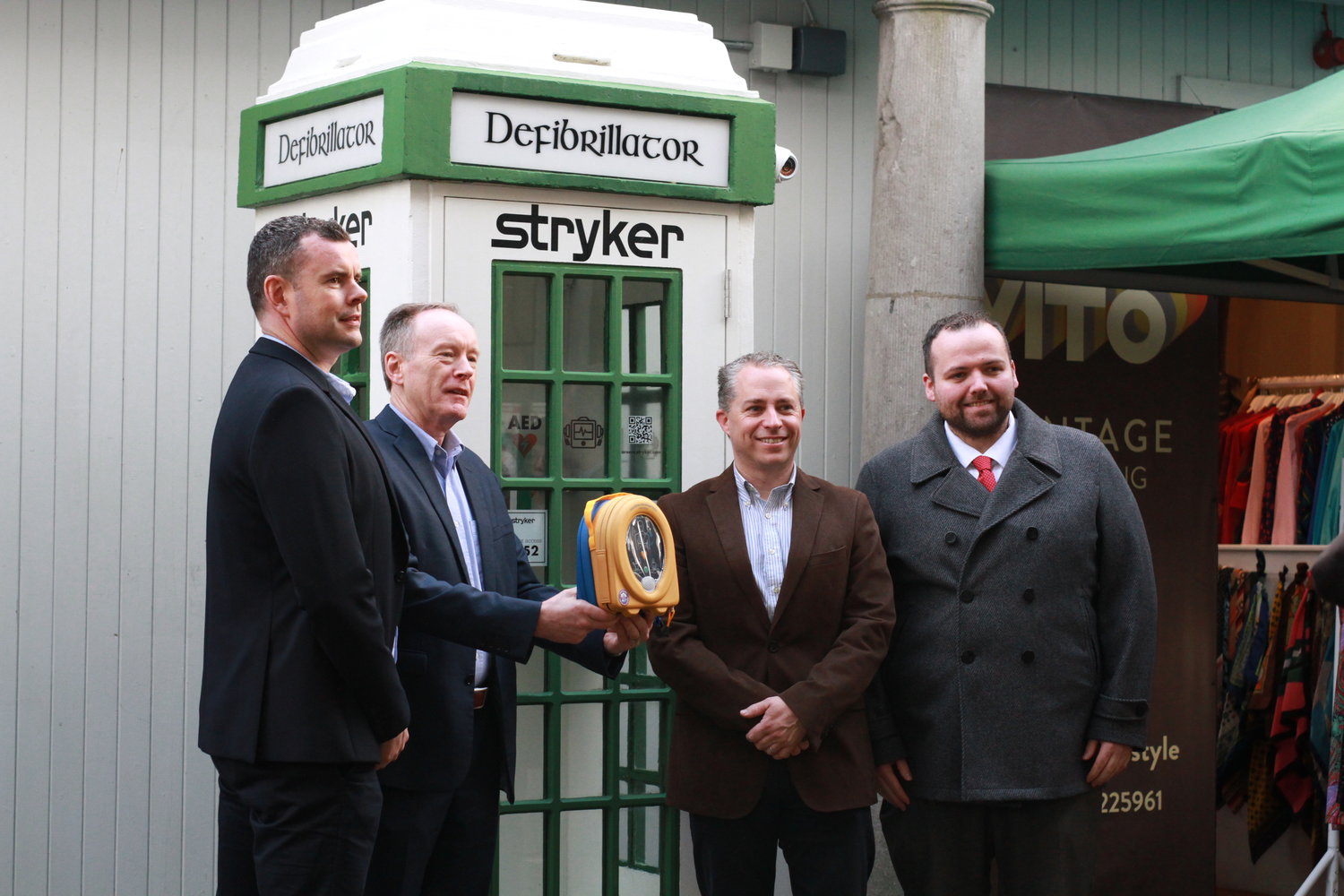 Limerick Milk Market Defibrillator