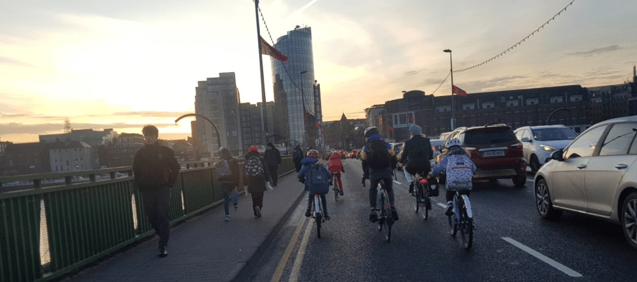 Shannon Bridge cycle lane