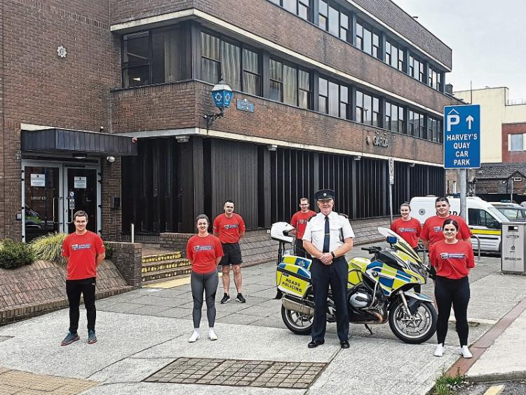 Limericl Gardaí virtual torch run