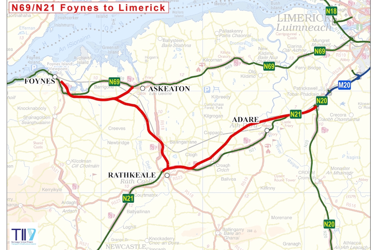 N69 link to Foynes