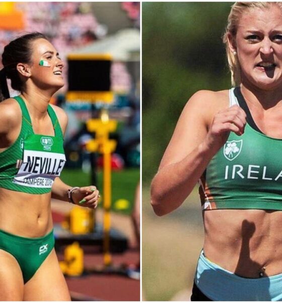 Ciara Neville and Sarah Lavin
