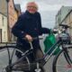 Angela Lynch pictured above is delighted with her new generous gift from The Bike Shop.