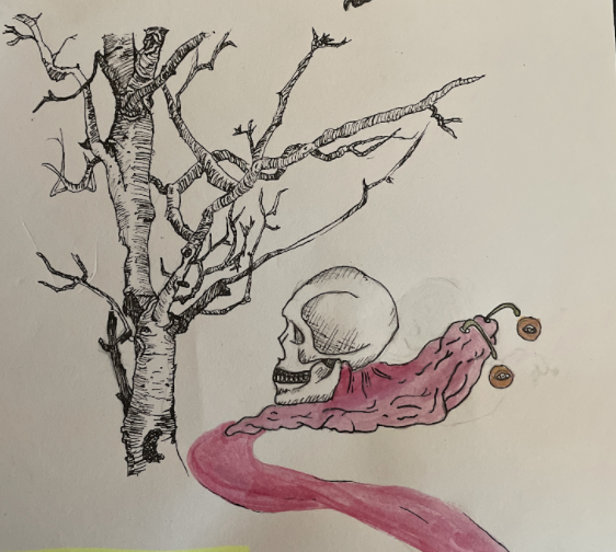 Diggin Opera II Students have been collaborating with German School Oken-Gymnasium, Offenburg. Drawing by Ilani Smishkewych Kosovske