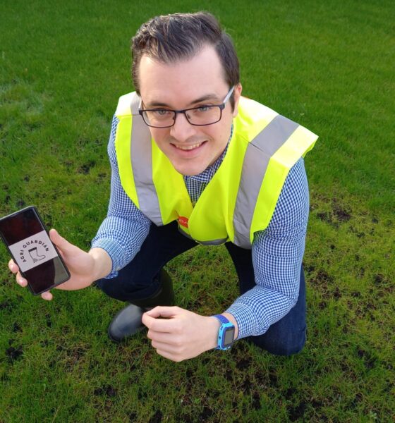New Frontiers Awards 2021 - James Power, Founder of Agri Guardian pictured above is one to watch