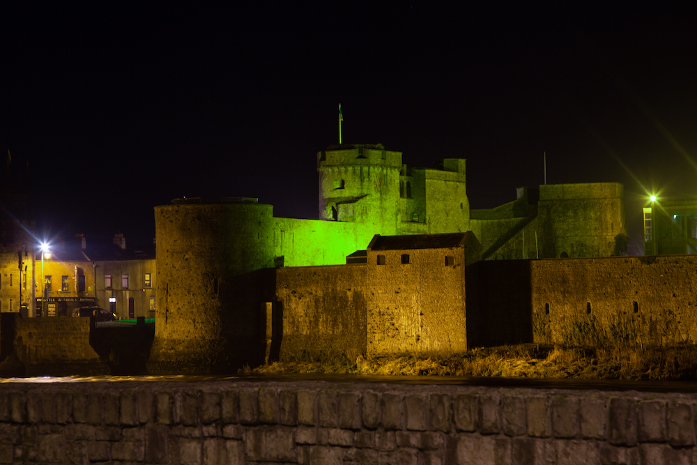 Limerick landmarks go green