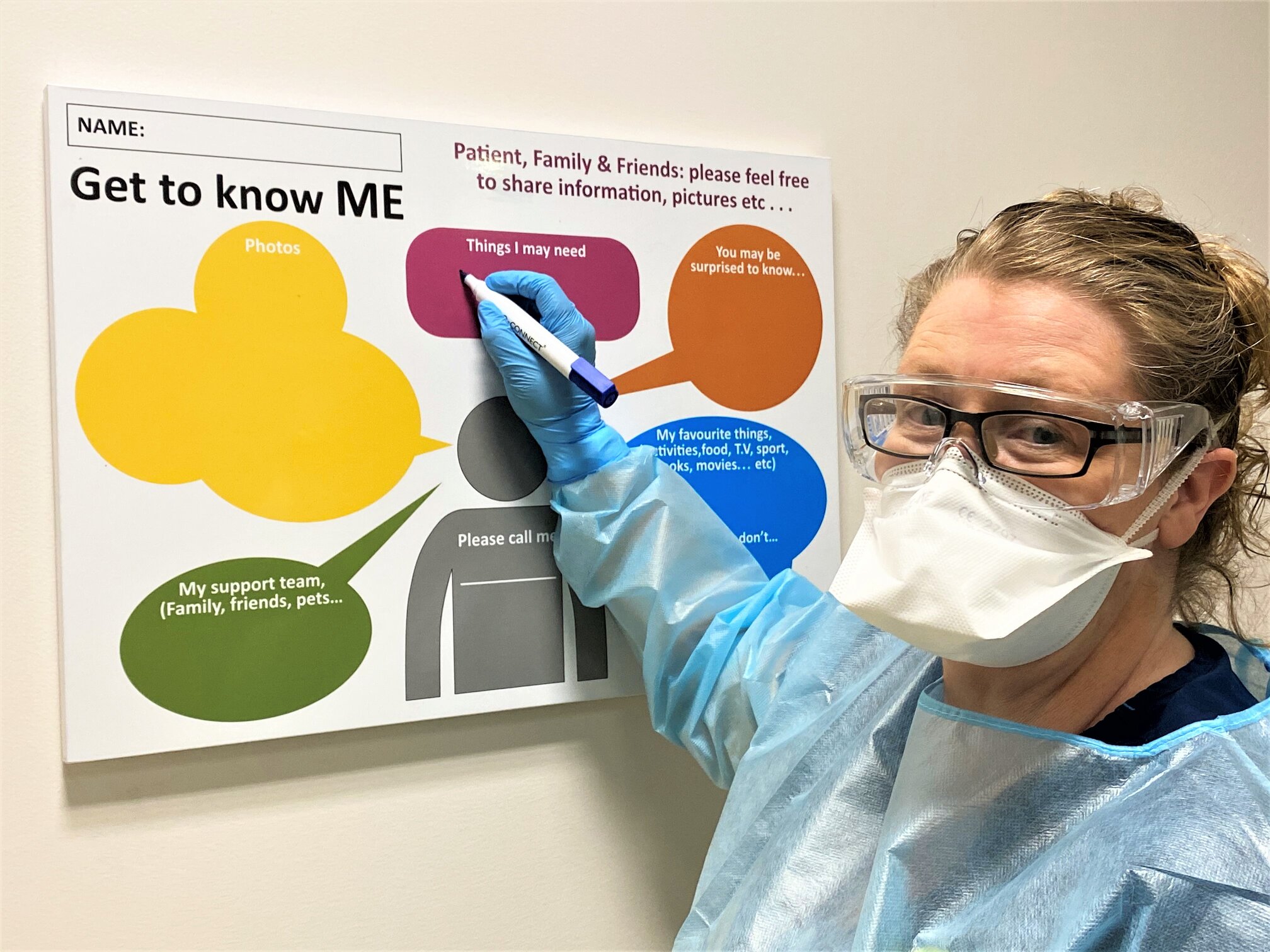 UHL Get to Know Me - Linda Daffy, Clinical Nurse Manager (CNM3) in Critical Clare, at work in the Intensive Care Unit