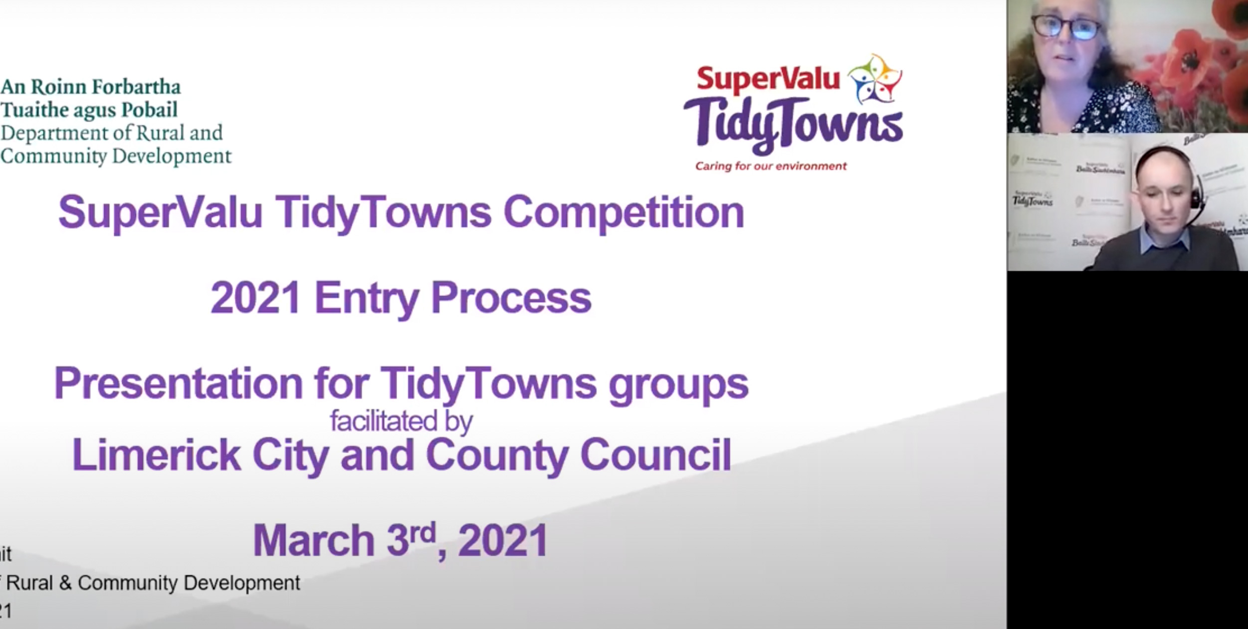 Tidy Towns webinar