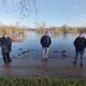 Corbally Baths - Pictured at the Baths are Deputy Kieran O’Donnell, Mark Dempsey and John Ryan of Limerick Narwhals.