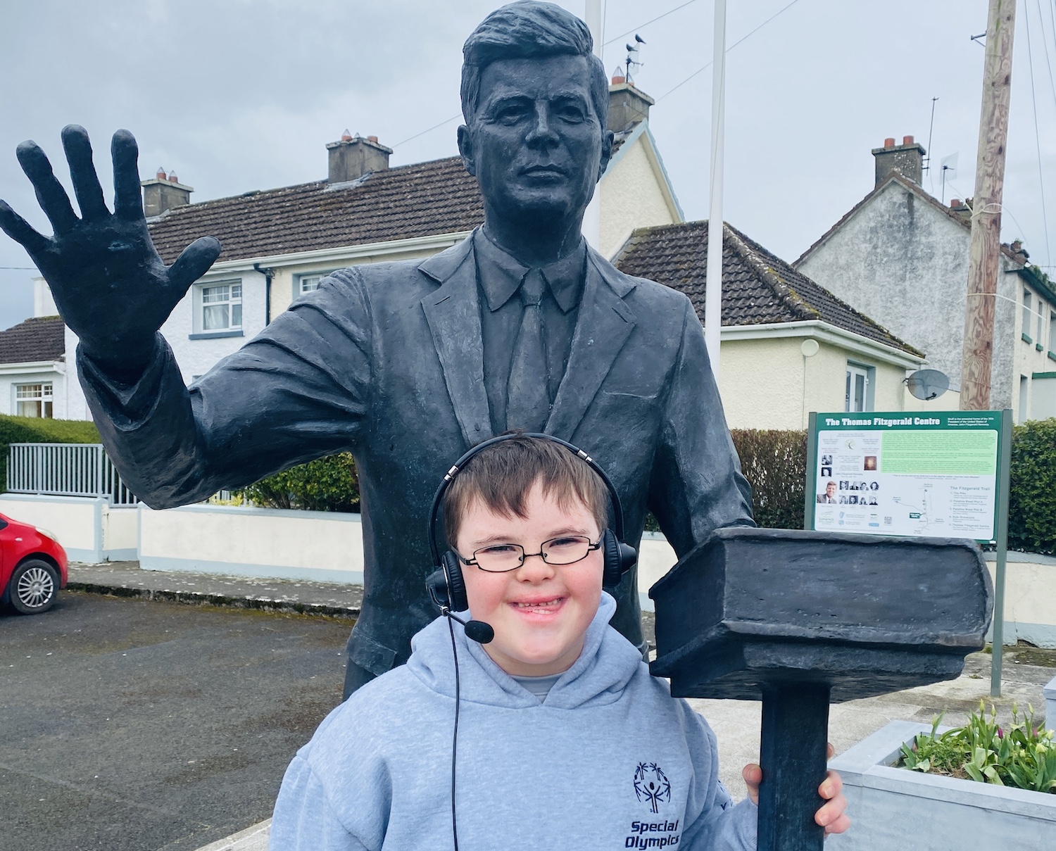 Paudcast - With his 60-second Monday Motivation Paudcast, young Pádraig O'Callaghan of Knockainey, Co. Limerick, is promoting positivity around the world.