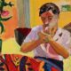 Hunt Museum LSAD Painting project Postcards from the Edge takes place Monday, April 19. Pictured above is LSAD student Grace Wallis artwork titled ‘After Dinner’