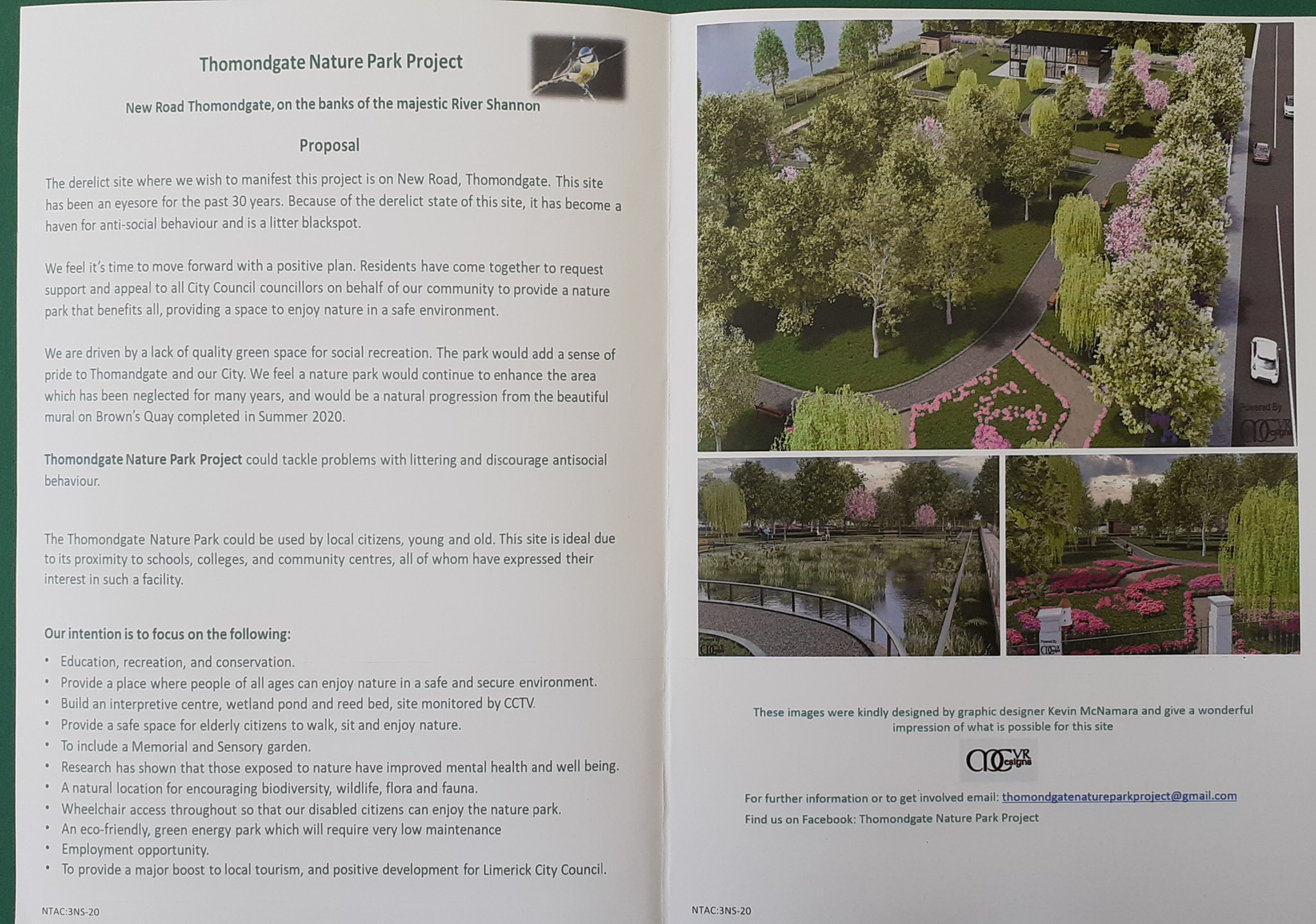 The project involves a broad number of people across the city as well as the local community, including St. Munchins Community Centre and resident’s association.