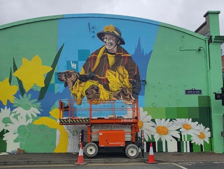 Dodo Reddan Mural commemorates the kind-hearted loved woman she was