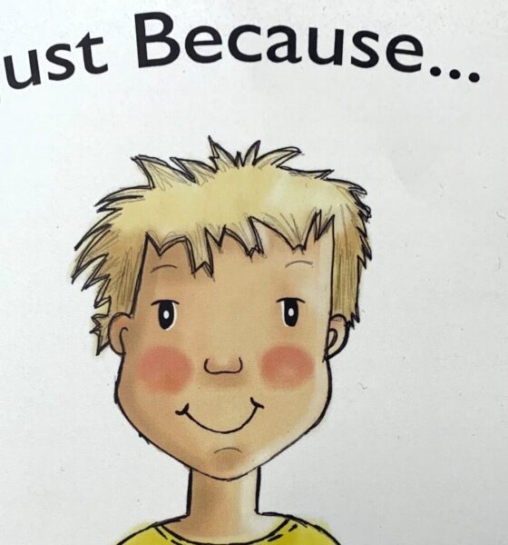 Aoife Carroll children's book ‘Just Because’ was inspired by Aoife’s disabled nephew Cian and aims to show children that having a disability doesn’t define the person who has it.