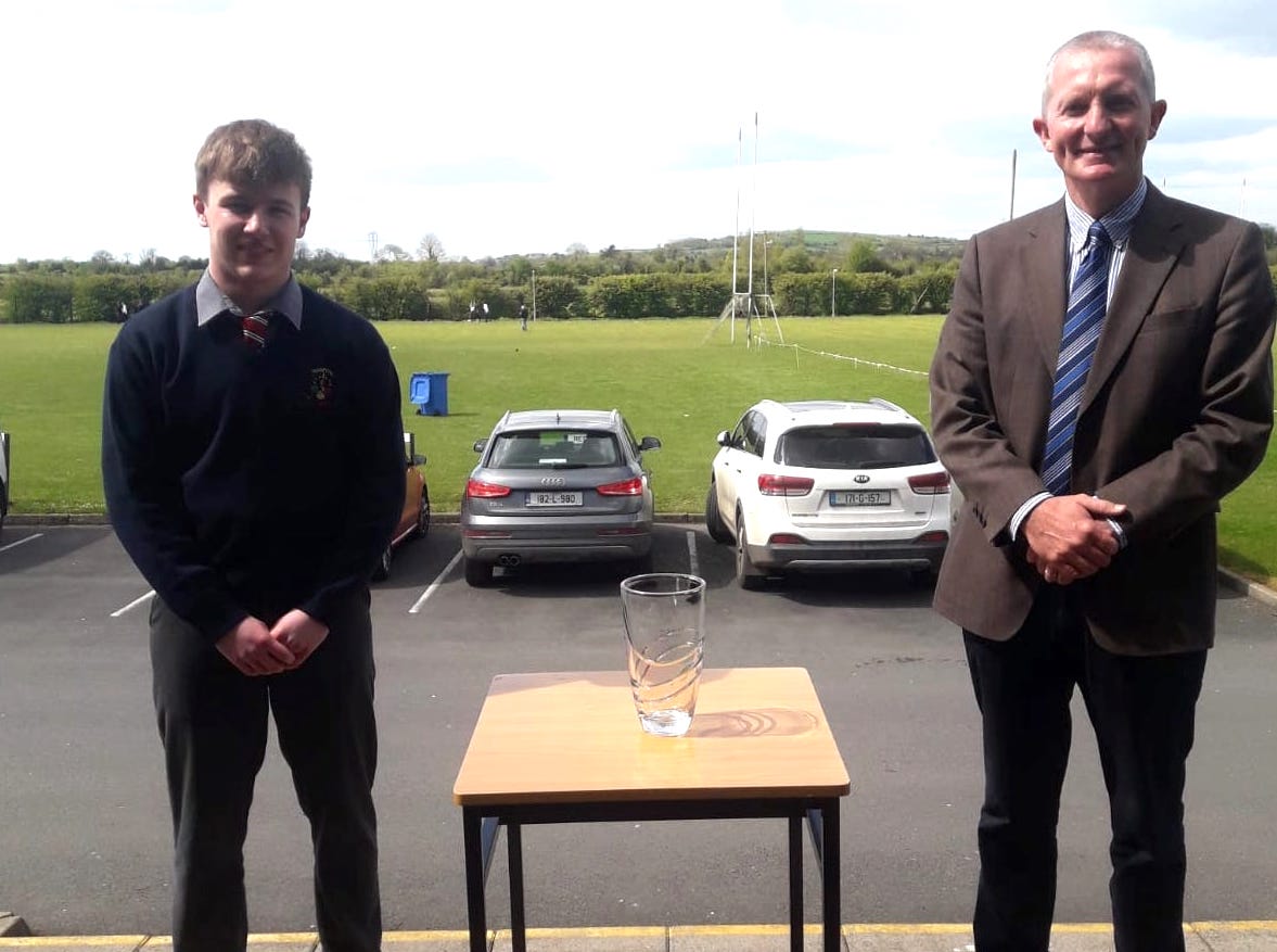 Callum Hedderman (pictured above) is involved in various groups and plays a very positive leadership role in both the school and in his community