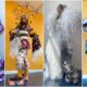 Colaiste Nano Nagle Junk Kouture 2021 entries are four outfits made by students of entirely sustainable material.