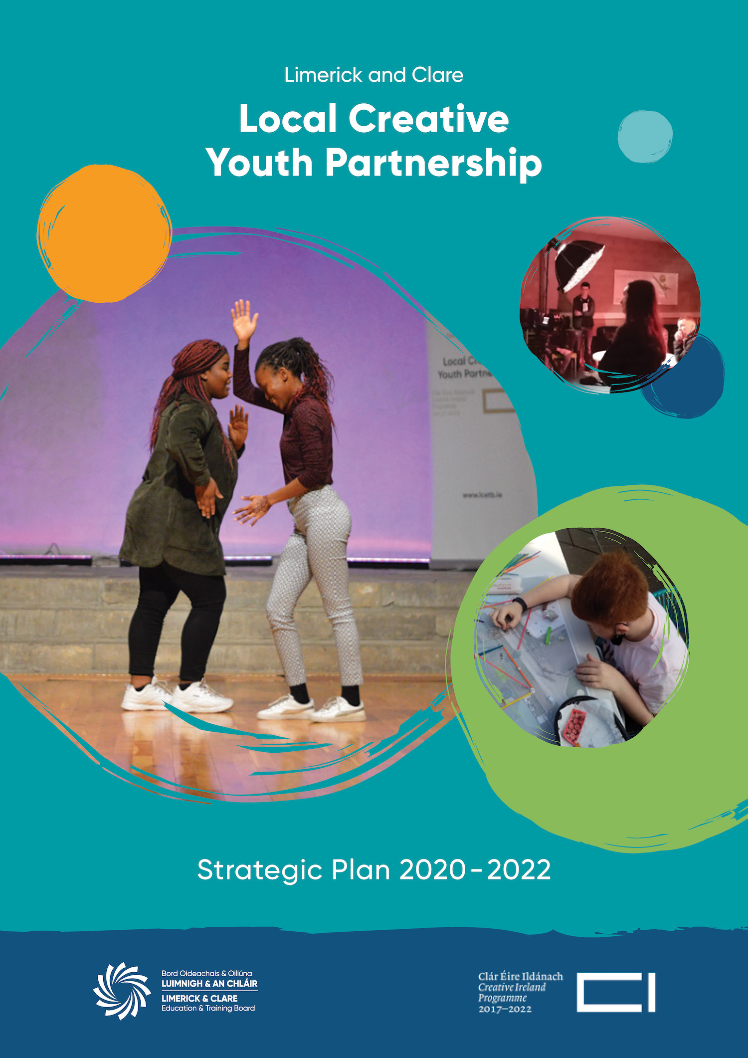 The Strategic Plan identifies specific groups of young people to be prioritised in the establishment of creative programmes across Limerick and Clare
