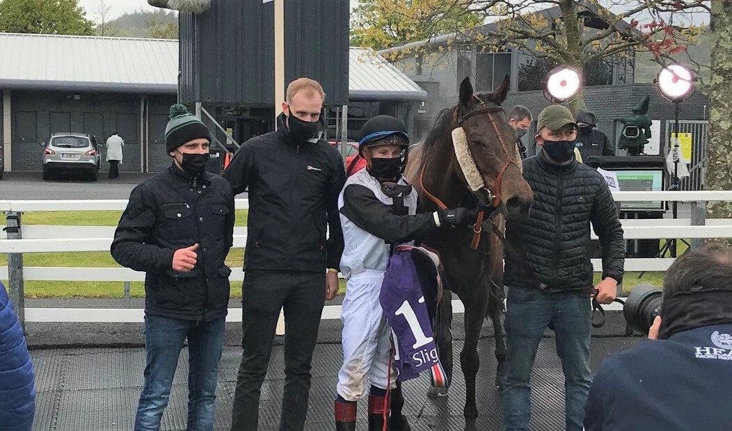 Jockey Wesley Joyce records his first win at 50/1
