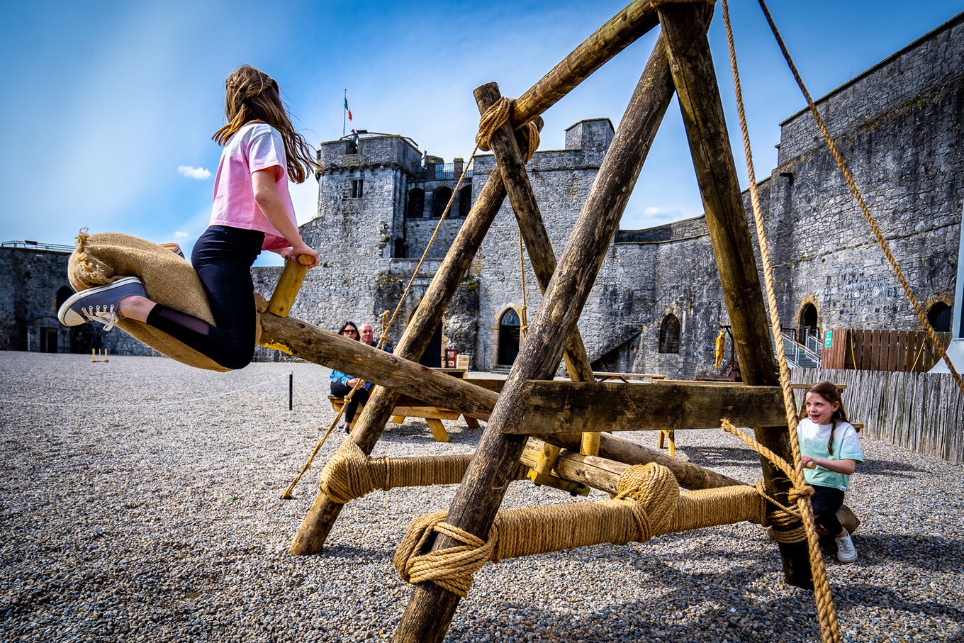 King Johns Castle Reopens