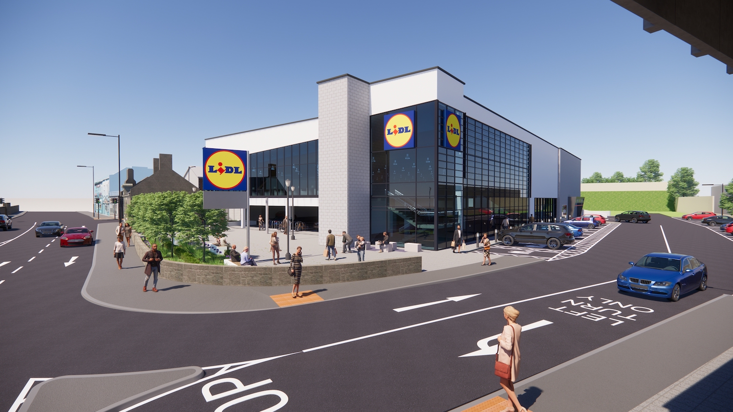 Lidl Dock Road Store would create 30 new local permanent jobs as well as many more during the construction phase.