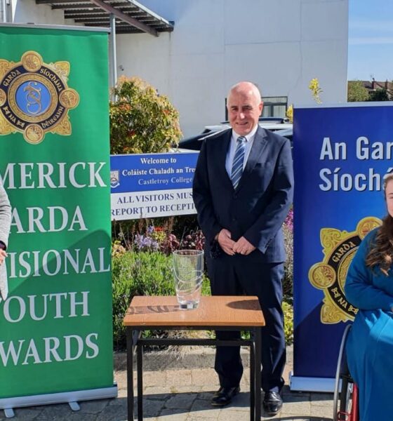 Limerick Garda Youth Awards 2020 – Amy Mulcahy (pictured above) was one of the four Individual Garda Youth Award Winners