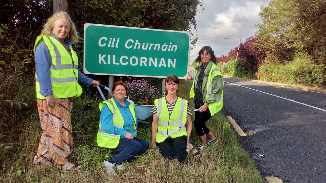 Limerick Going for Gold 2021 - Limerick City and County Council invites applications for the Limerick Going for Gold Environmental Improvement Grant & Competition 2021. Pictured above in 2019 are participants from Kilcornan, Co. Limerick.